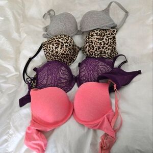 Push up and lots of padding bras bundle